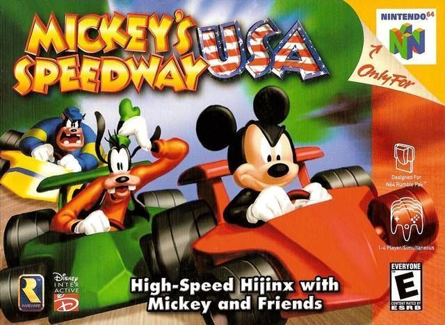 Rom juego Mickey's Speedway USA